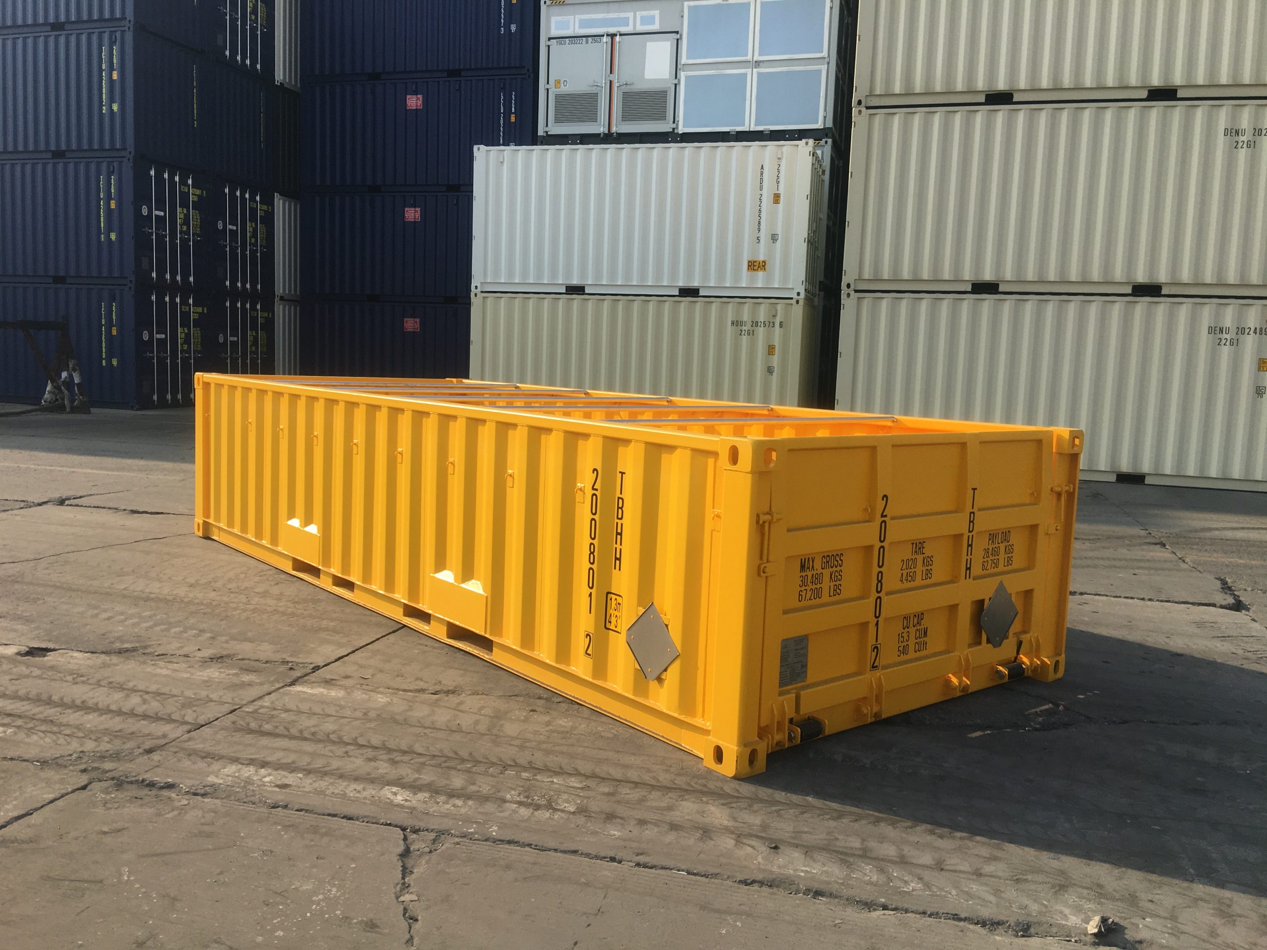 half height container